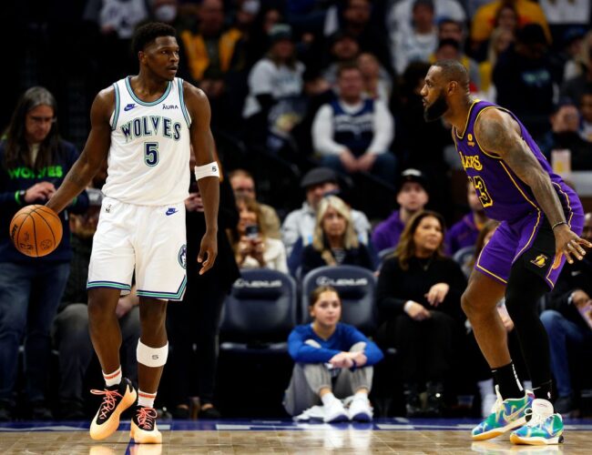 NBA Playoffs: Lakers VS Timberwolves