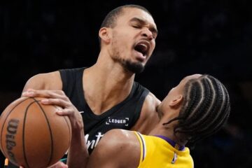 WEMBY ANOTA 40 PTS EN 26 MINUTOS ANTE UNOS LAKERS SIN LUKA, LEBRON Y REEVES