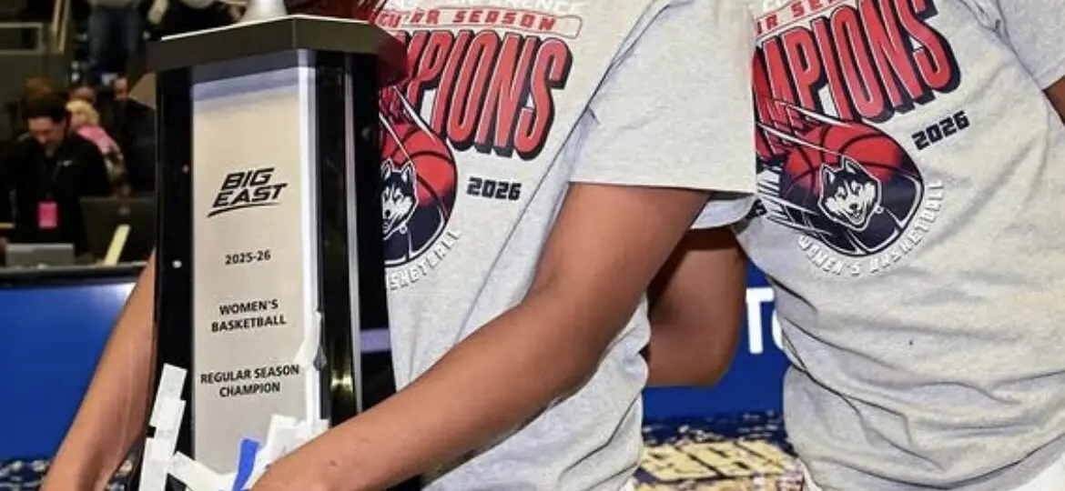 Blanca Quiñonez invicta con UConn y campeona en el Big East de la NCAA 🏀🇪🇨